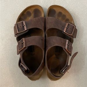 Milano Oiled Leather Birkenstocks